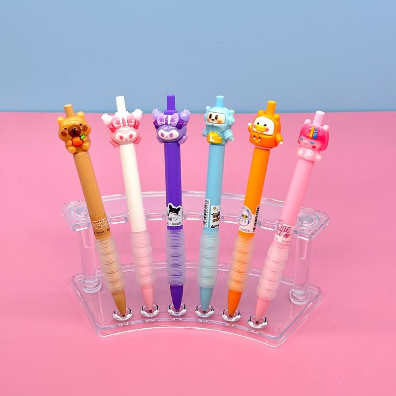 Mechanical Pencil with figurged topper