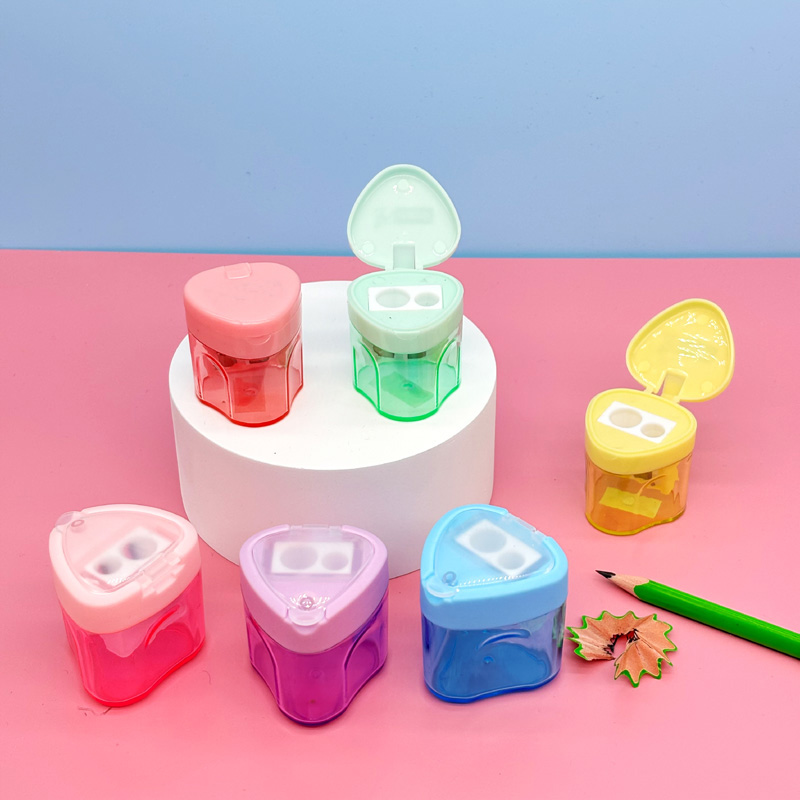 Double hole sharpener