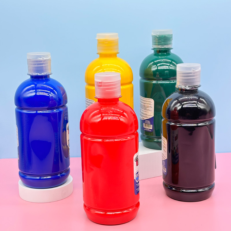 Tempera Paint in bottles