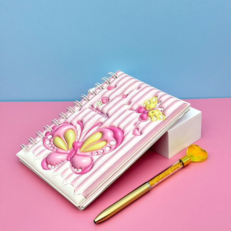PUFFY note book with spirial