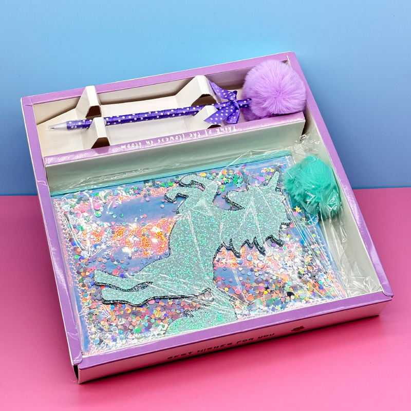 Note book set in a gift box