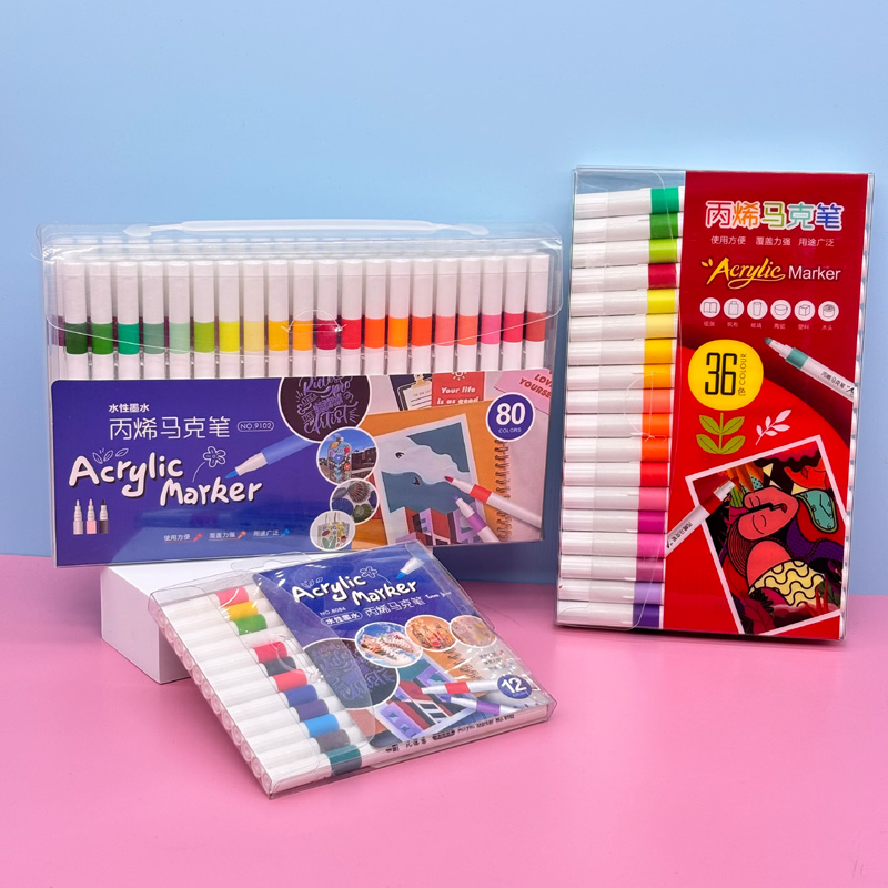 Acrylic Marker in PET BOX