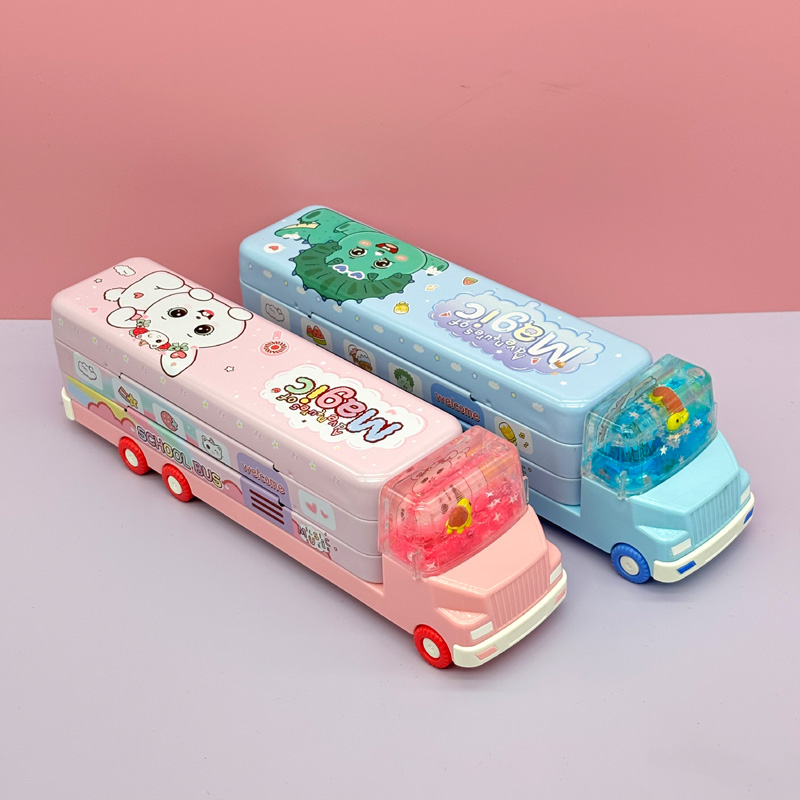 Metal tin pencil case