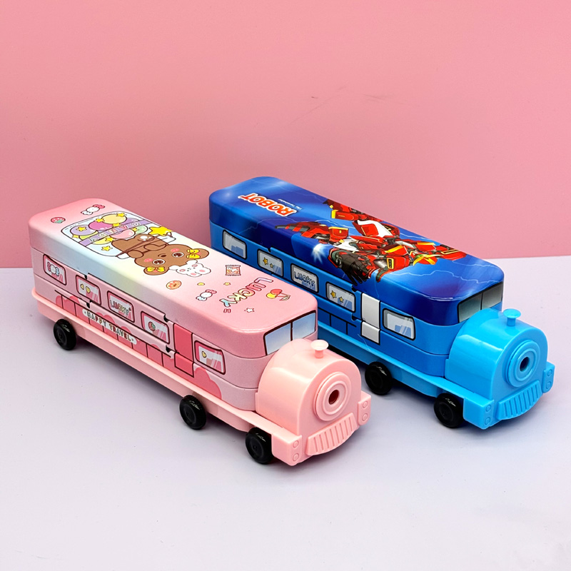 Metal tin pencil case