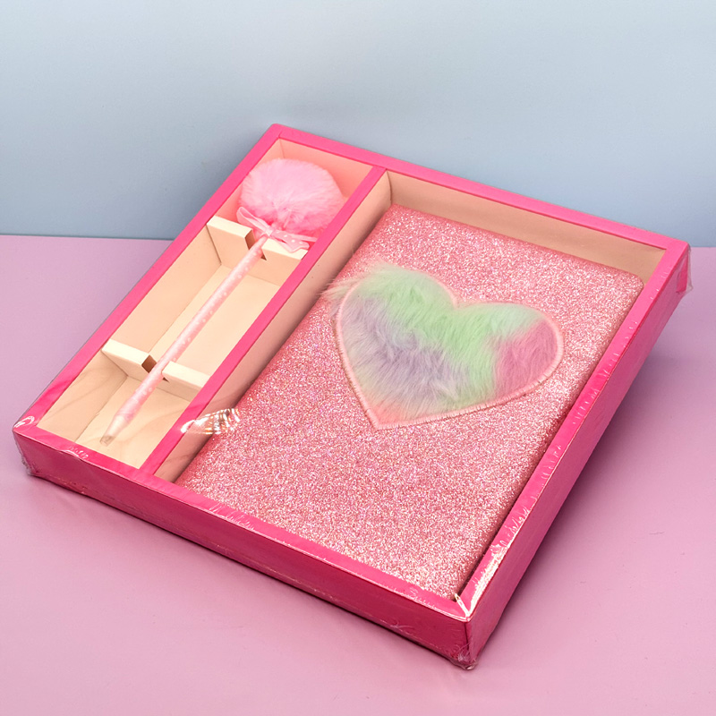 Notebook with pen in gift box