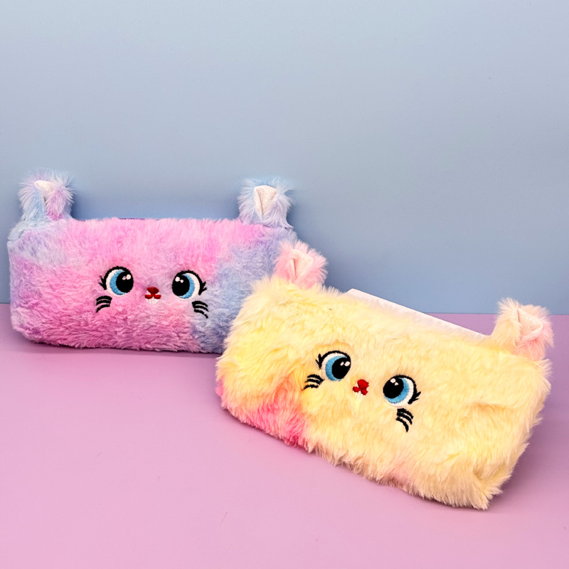 Plush pencil case