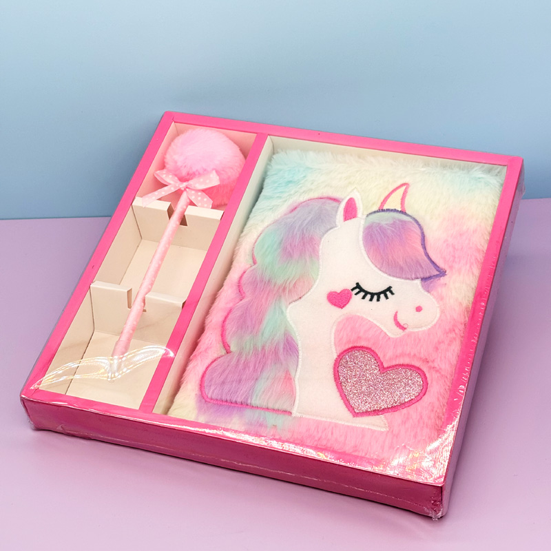 Notebook with pen in gift box